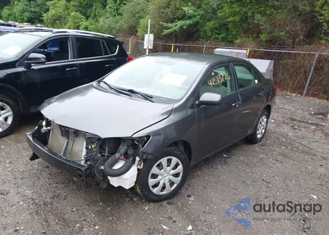 2010 Toyota Corolla Le from USA, damaged, VIN JTDBU4EE8A9108629